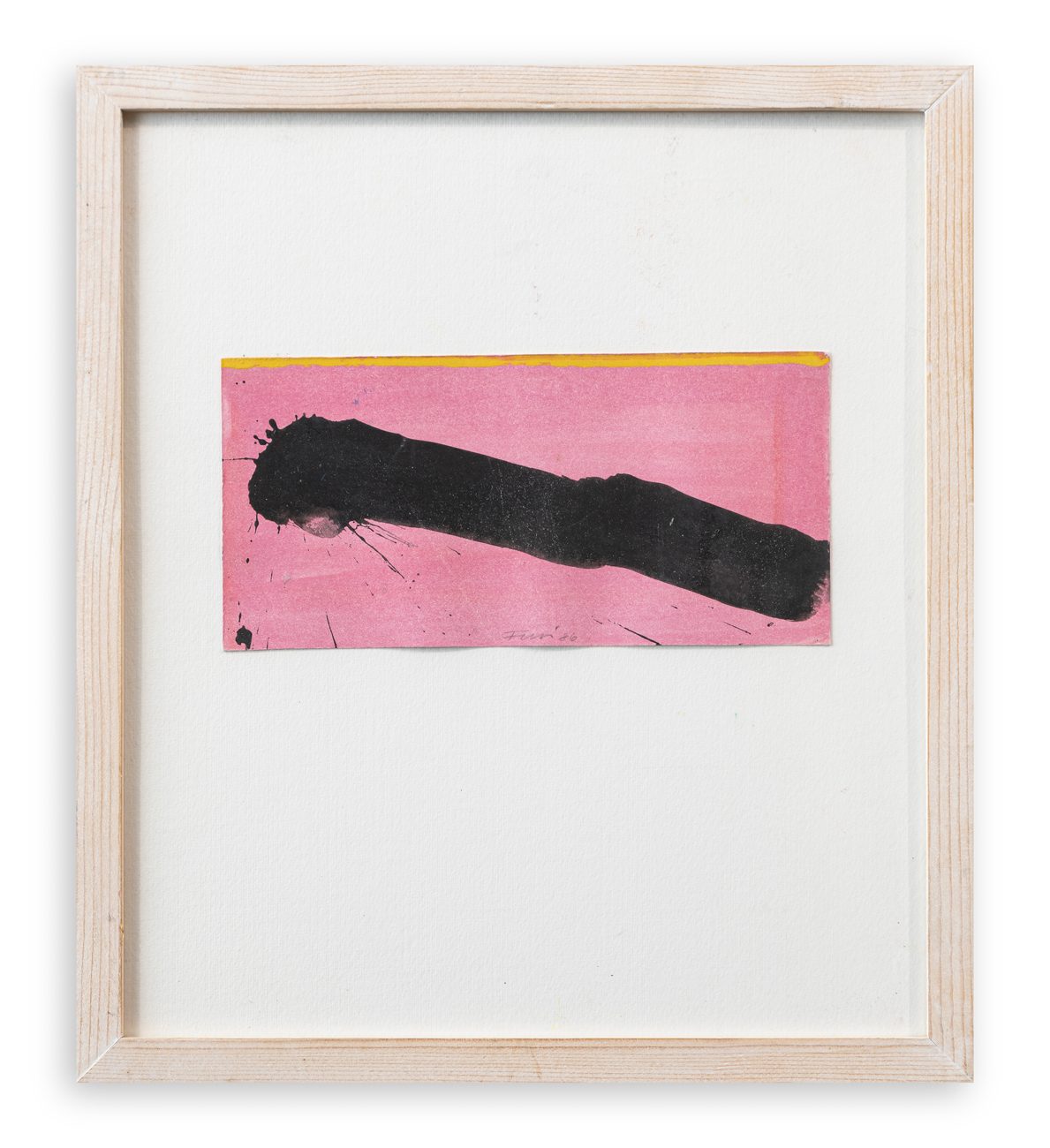 WALTER FUSI (1924-2013) - Senza Titolo, 1986