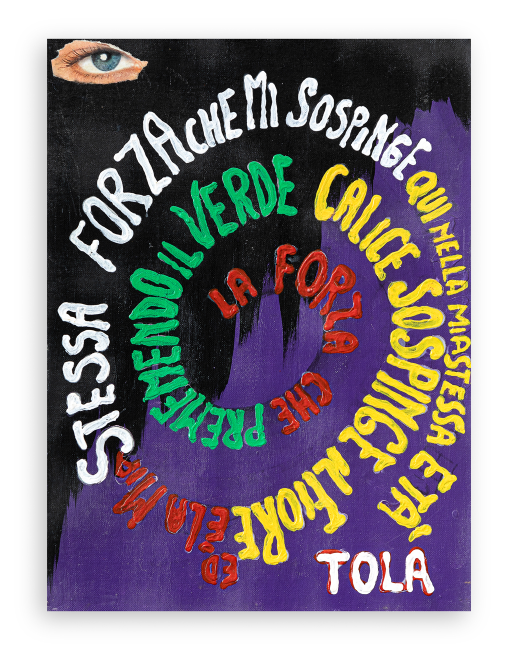 LUIGI TOLA (1930-2014) - Forza che mi sospinge