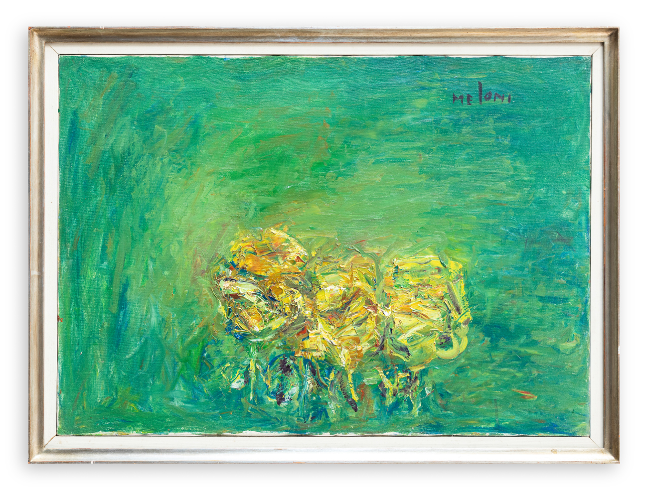 GINO MELONI (1905-1989) - Tre rose, 1987
