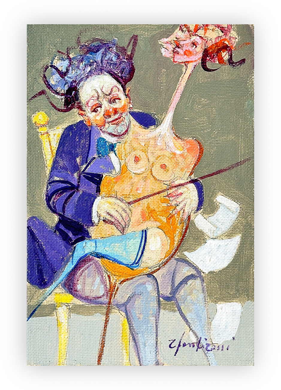 ROBERTO FONTIROSSI (1940) - Maestro di viola