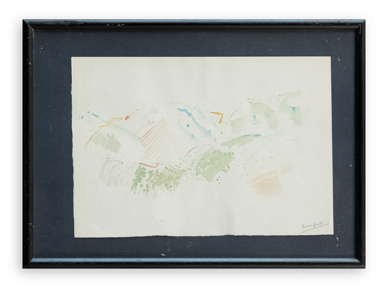 ALBERTO MANFREDI (1930-2001) - Paesaggio, 1963