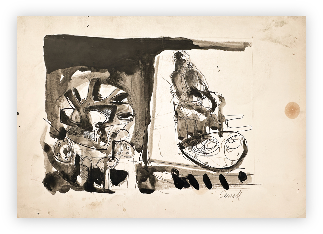 ROBERT CARROLL (1934-2016) - Senza Titolo
