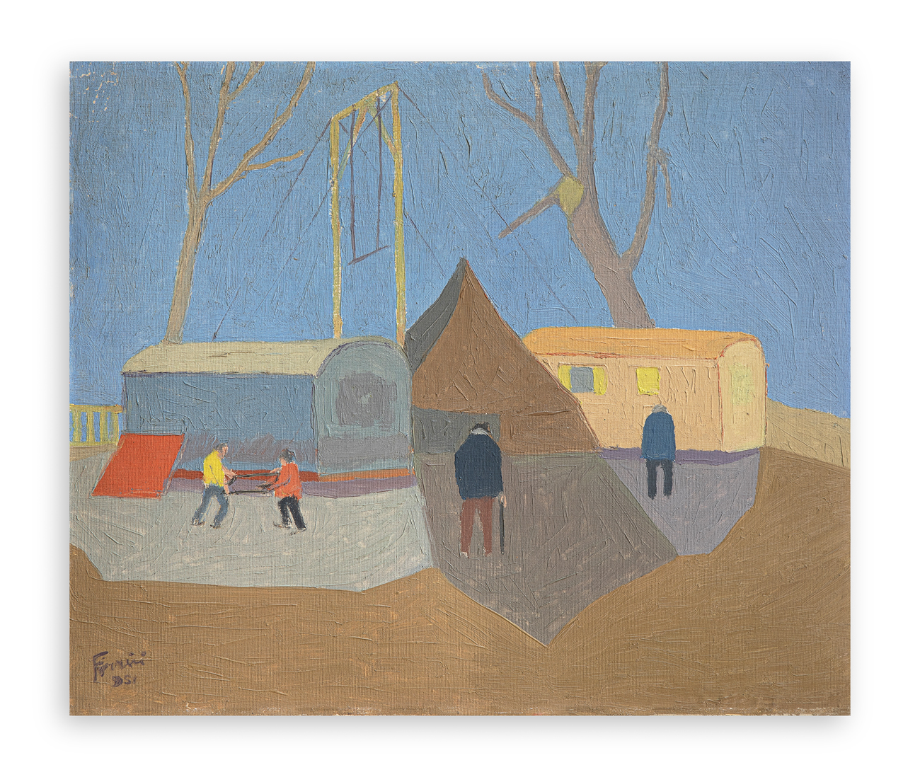 AUTORE INDECIFRATO - Senza Titolo, 1971