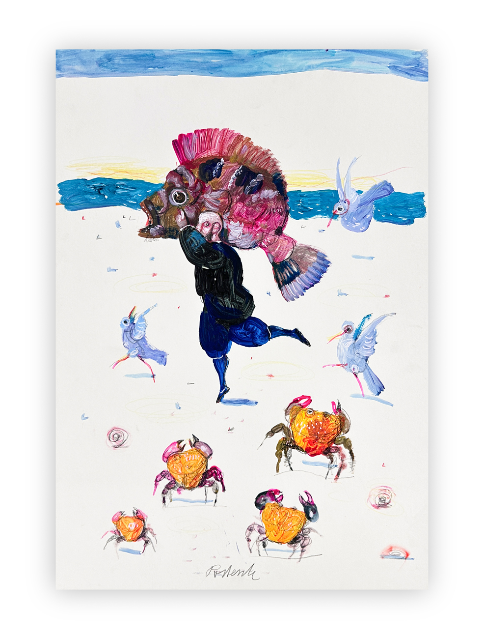 ANTONIO POSSENTI (1933-2016) - Quattro granchi, 2009