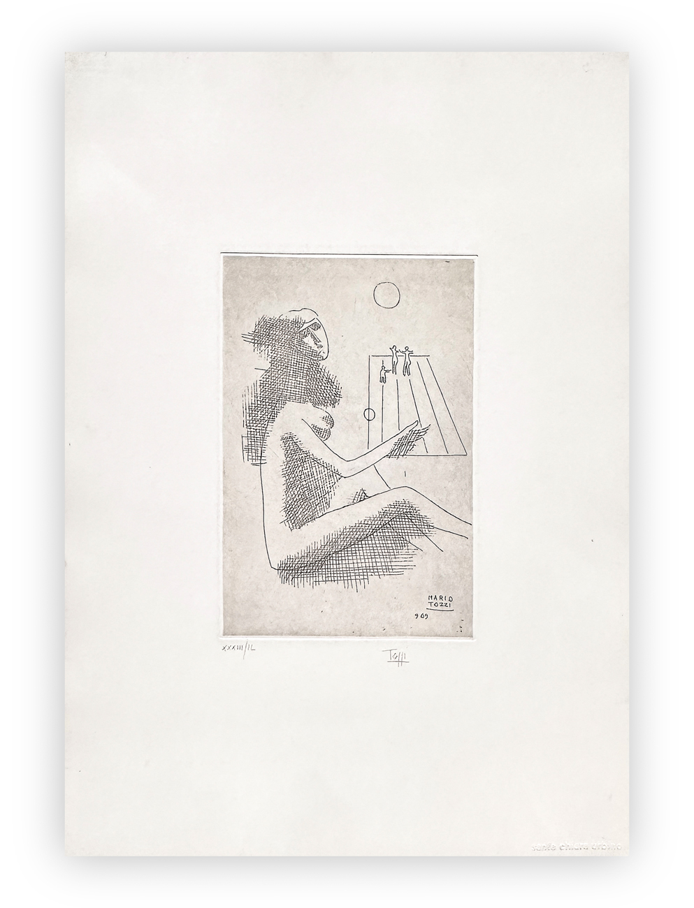 MARIO TOZZI (1895-1979) - Senza Titolo, 1969