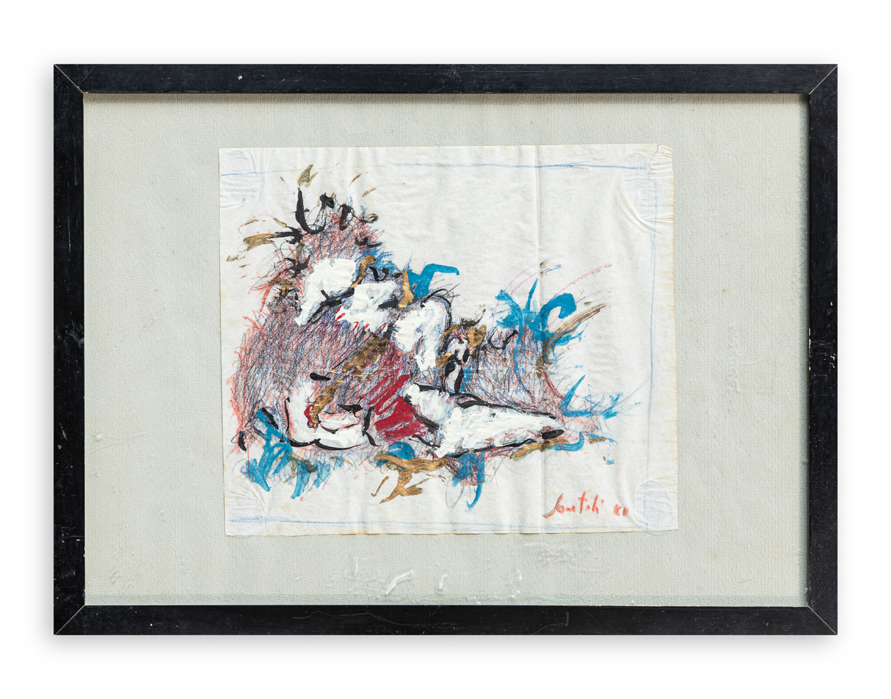 LEONARDO SANTOLI (1959) - Senza Titolo, 1981