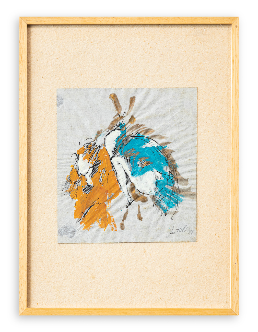 LEONARDO SANTOLI (1959) - Senza Titolo, 1981
