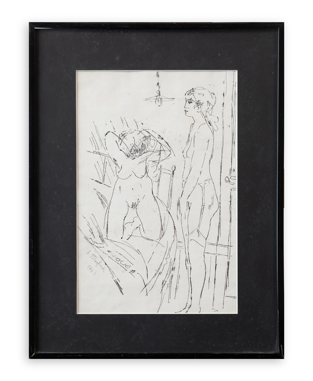 ALBERTO MANFREDI (1930-2001) - Senza Titolo, 1963
