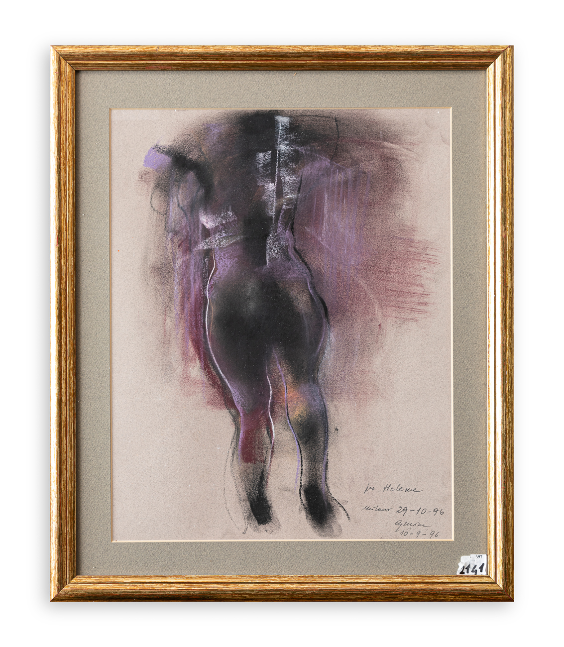 GIUSEPPE AJMONE (1923-2005) - Senza Titolo, 1996