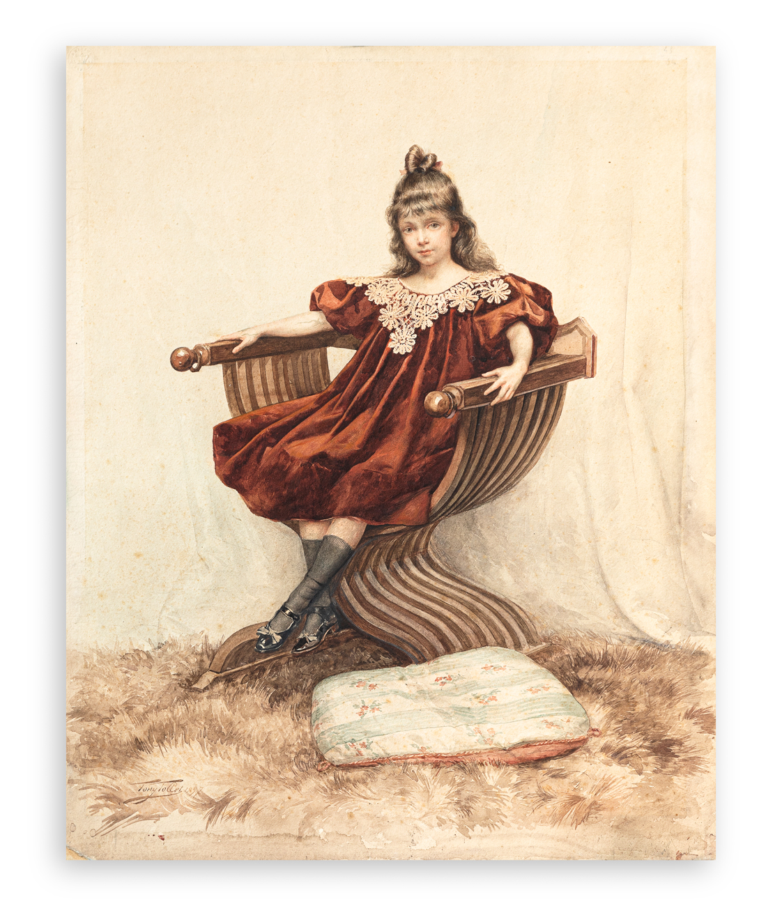 AUTORE INDECIFRATO - Senza Titolo, 1897