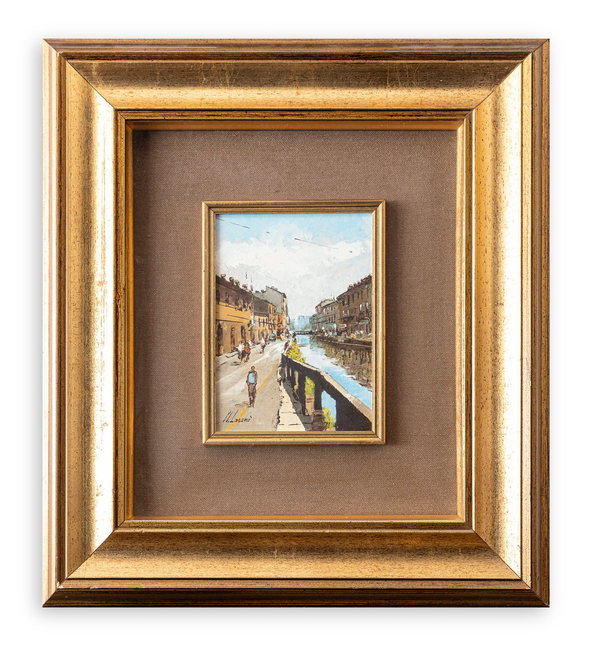 MATTEO LAGANA' (1946) - Naviglio, 1980