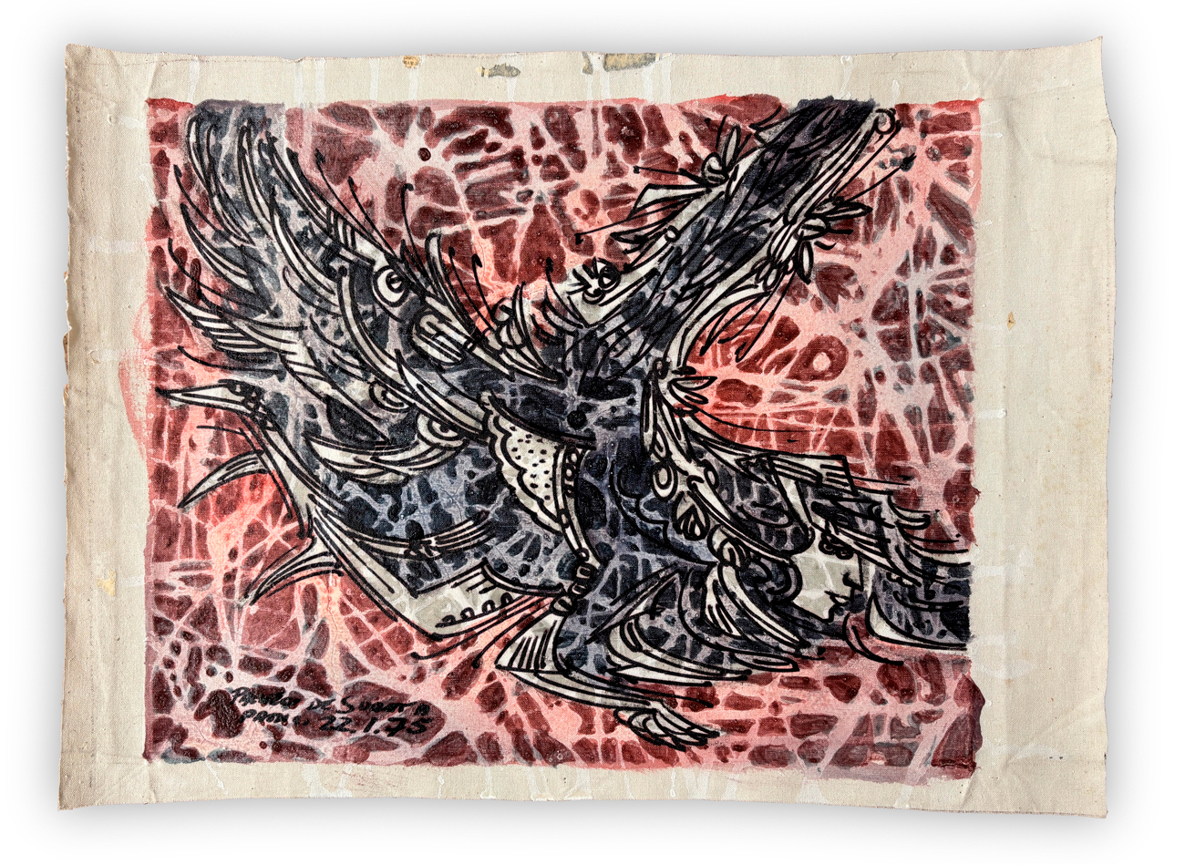 PACHECO DE SURATA (1933-2002) - Péndulo algarrobo, 1975