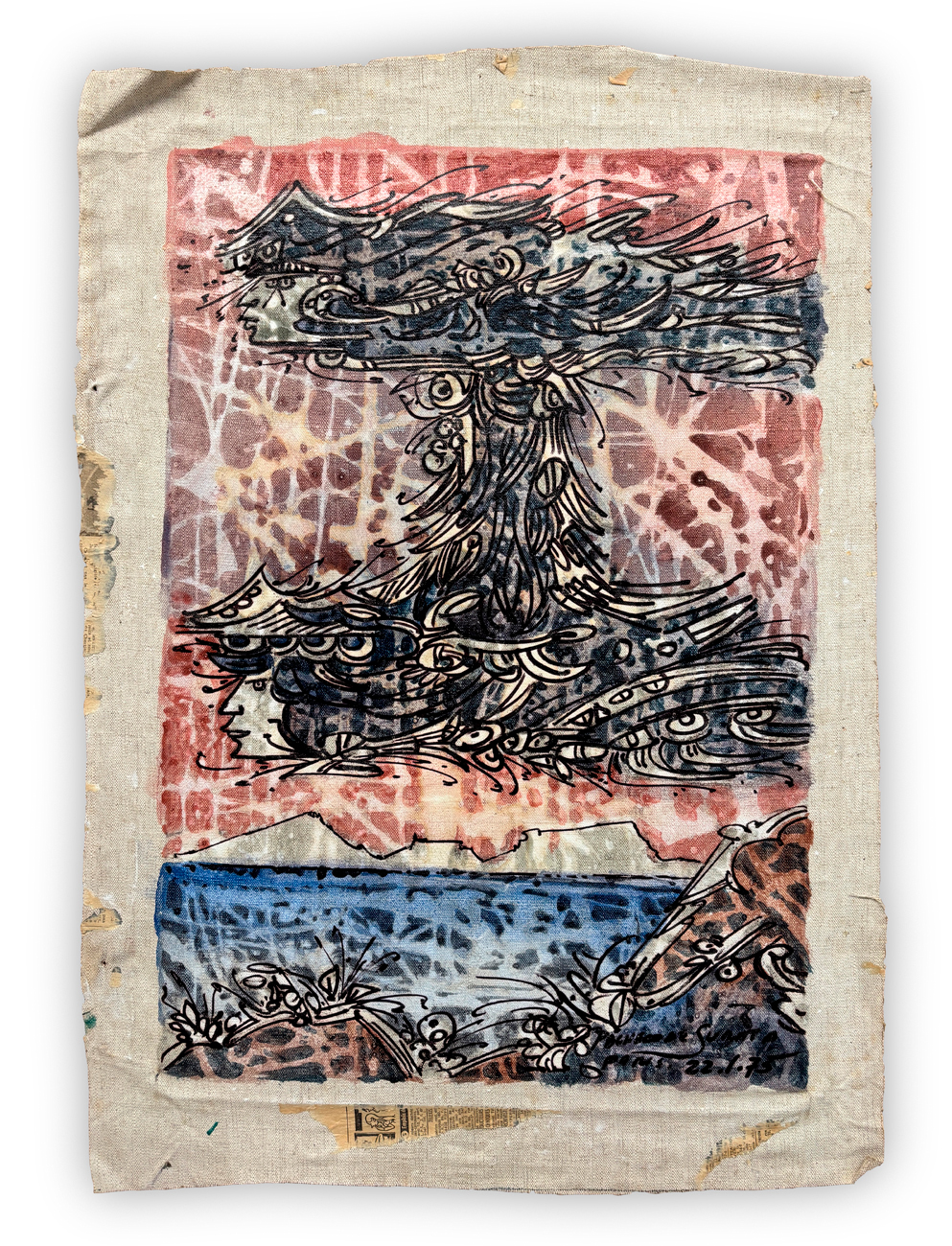 PACHECO DE SURATA (1933-2002) - Péndulos sobre el mare Caribe, 1975