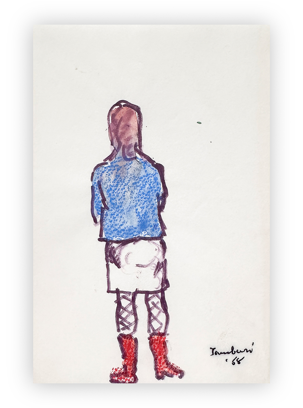 ORFEO TAMBURI (1910-1994) - Senza Titolo, 1968
