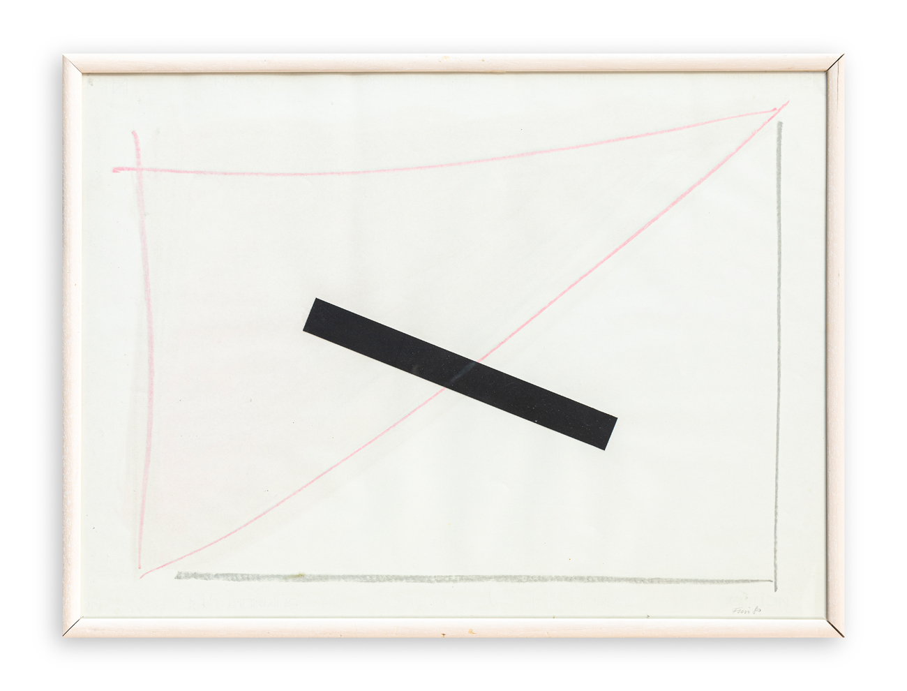 WALTER FUSI (1924-2013) - Senza Titolo, 1980