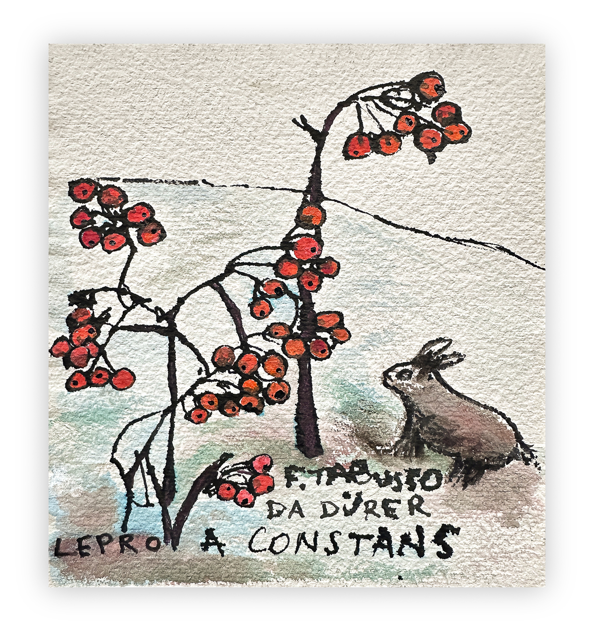 FRANCESCO TABUSSO (1930-2012) - Lepro a Constrans