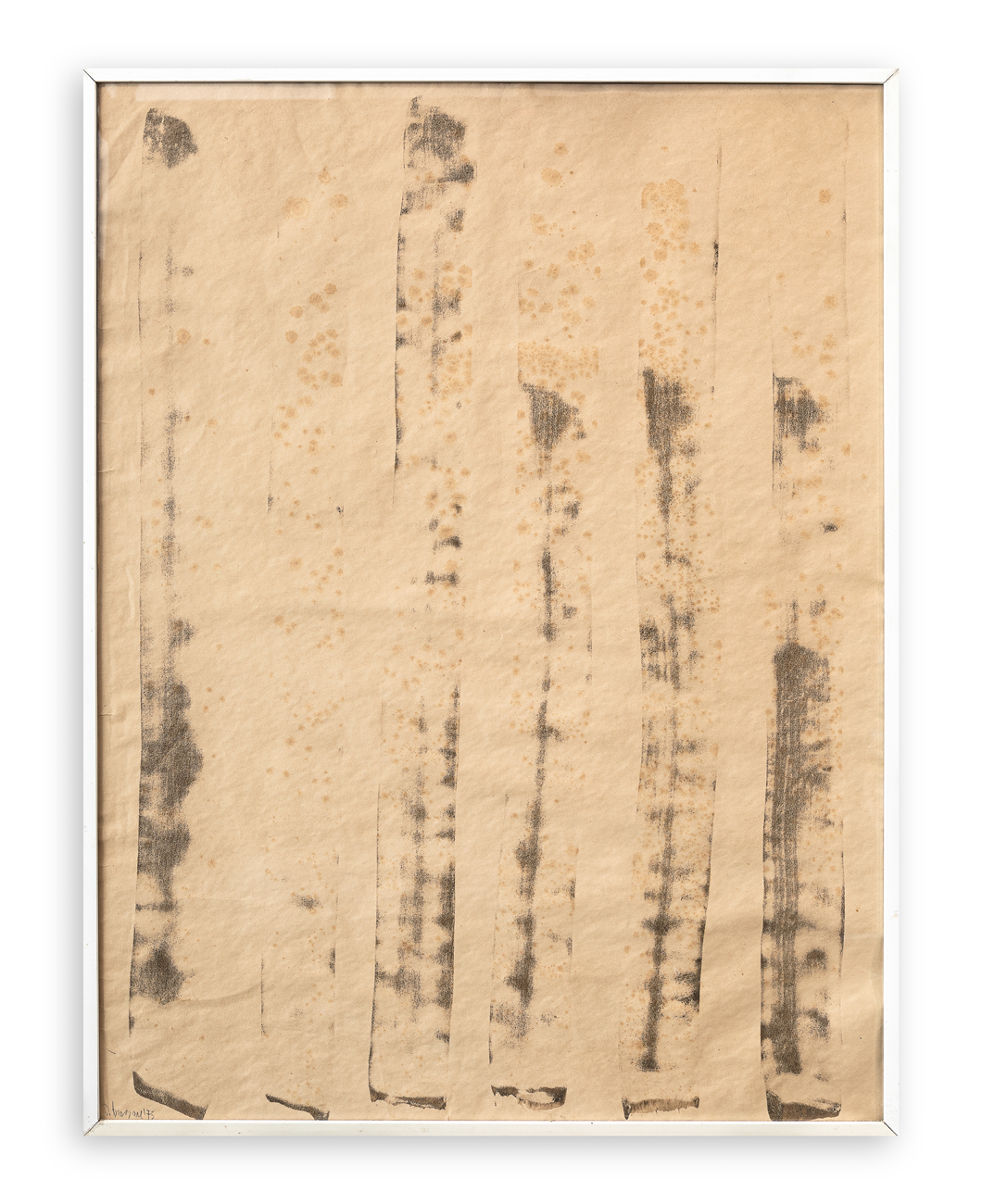 ITALO BRESSAN (1950) - Senza Titolo, 1975