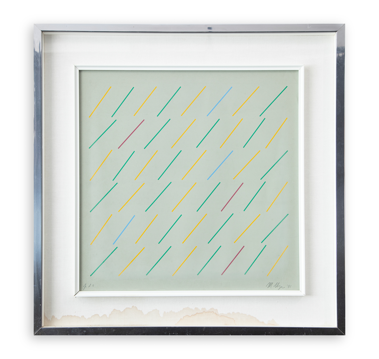 MARIO NIGRO (1917-1992) - Senza Titolo, 1972