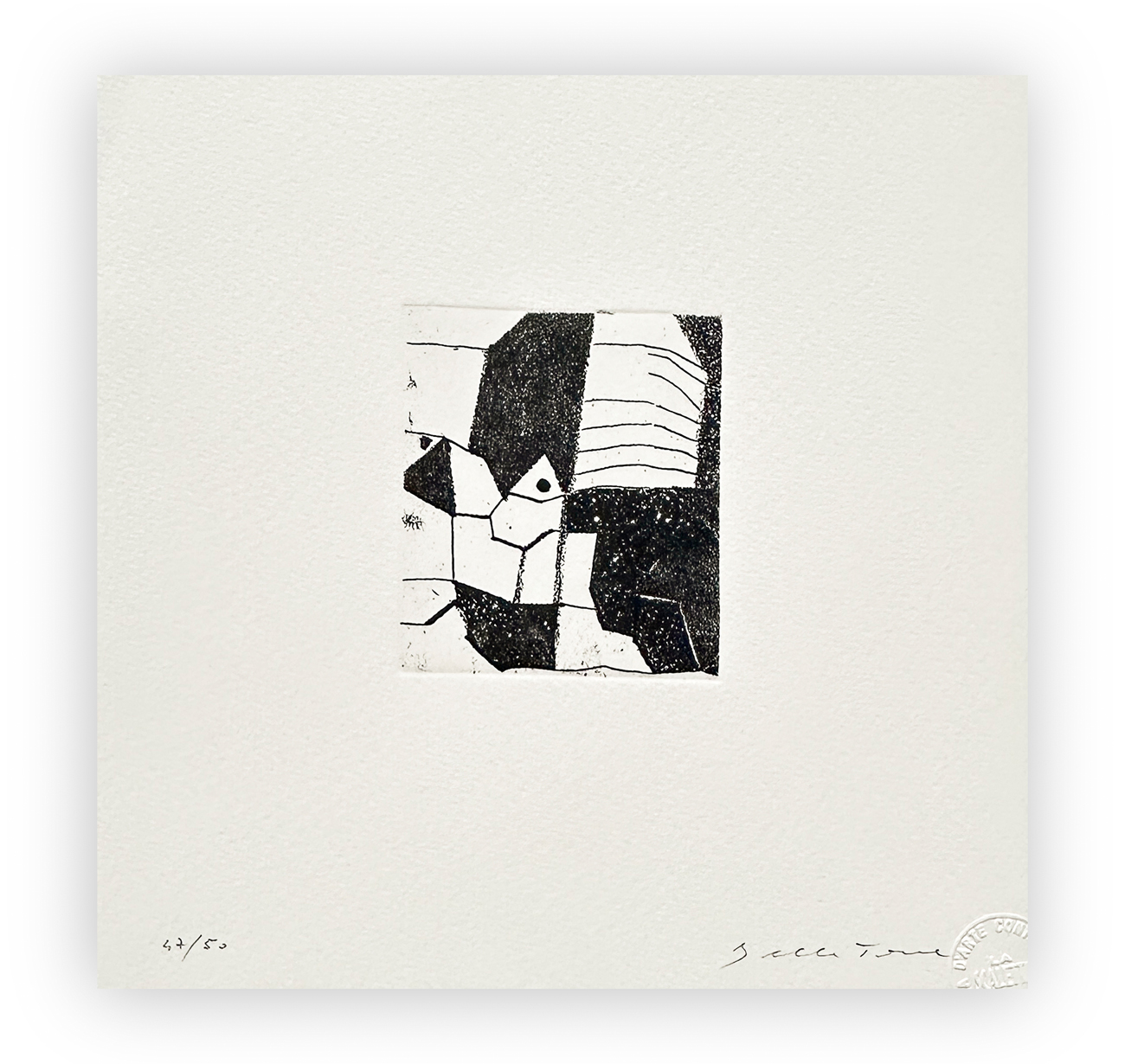 ENRICO DELLA TORRE (1931) - Senza Titolo
