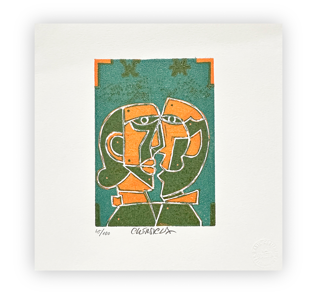 BRUNO CHERSICLA (1937-2013) - Senza Titolo, 1997