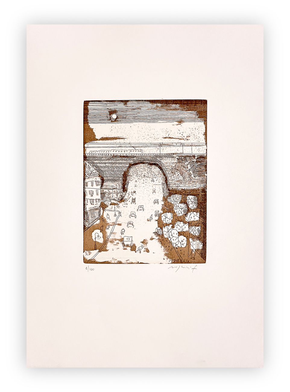 FRANCO ROGNONI (1913-1999) - Periferia