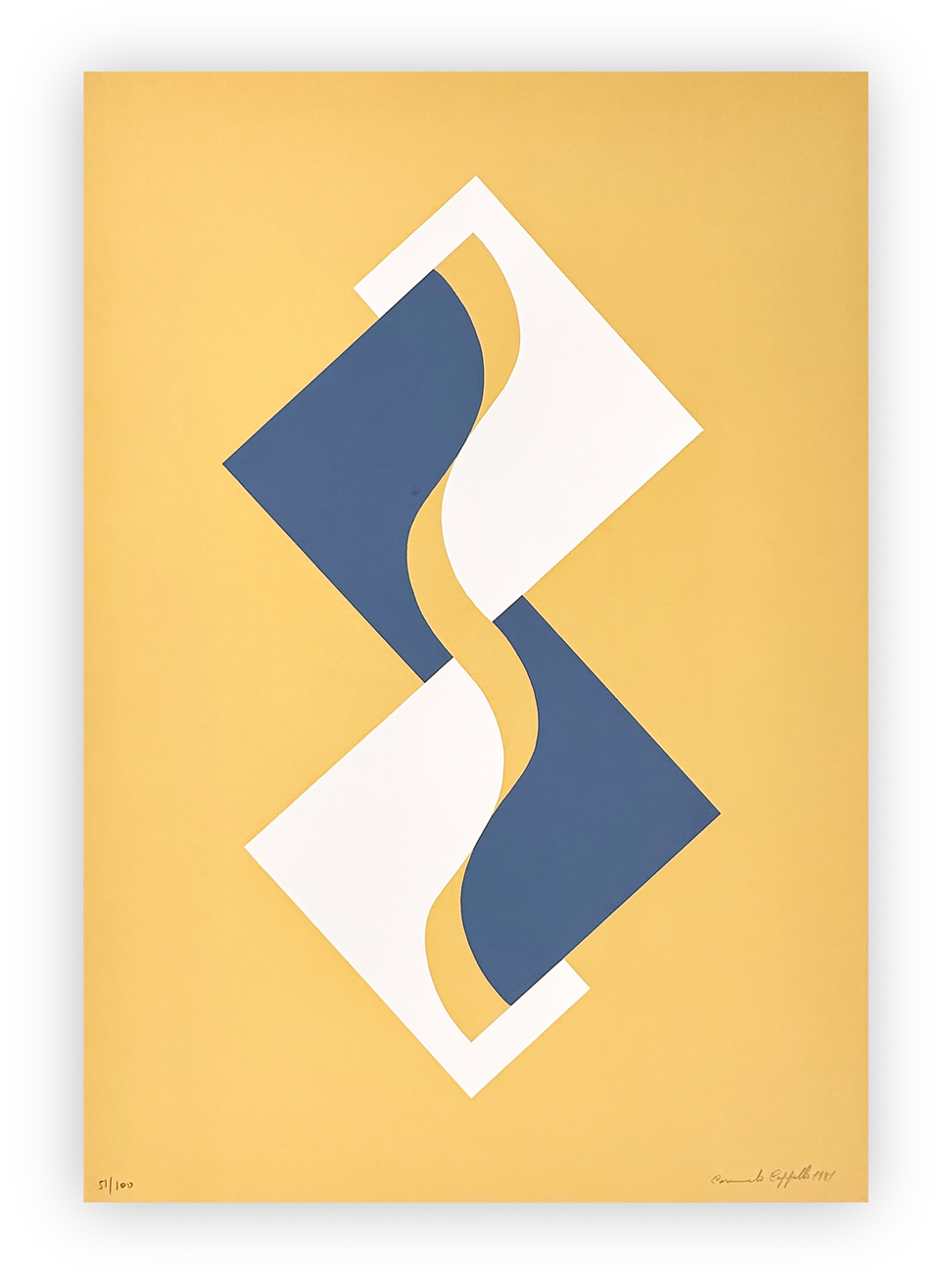 CARMELO CAPPELLO (1912-1996) - Senza Titolo, 1981