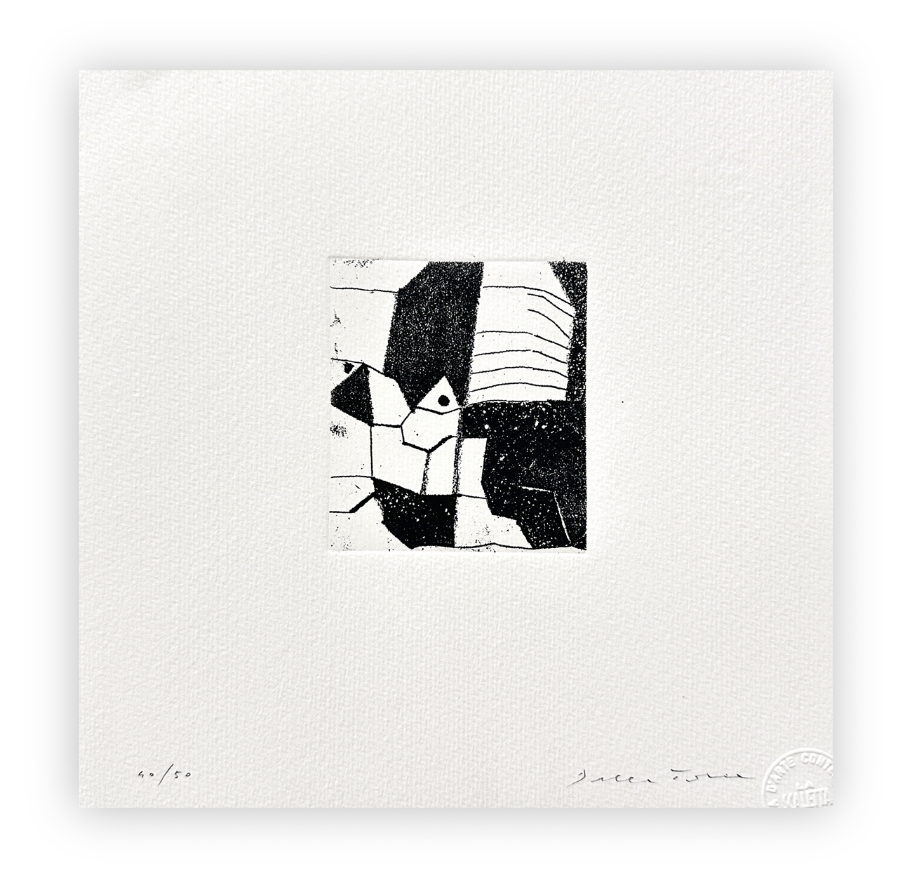 ENRICO DELLA TORRE (1931) - Senza Titolo