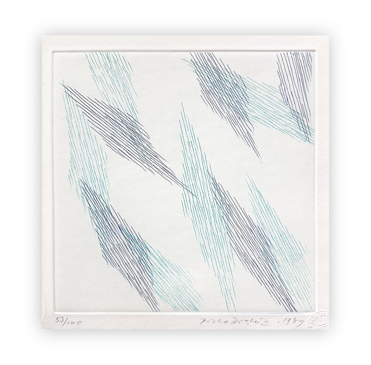 PIERO DORAZIO (1927-2005) - Senza Titolo, 1989