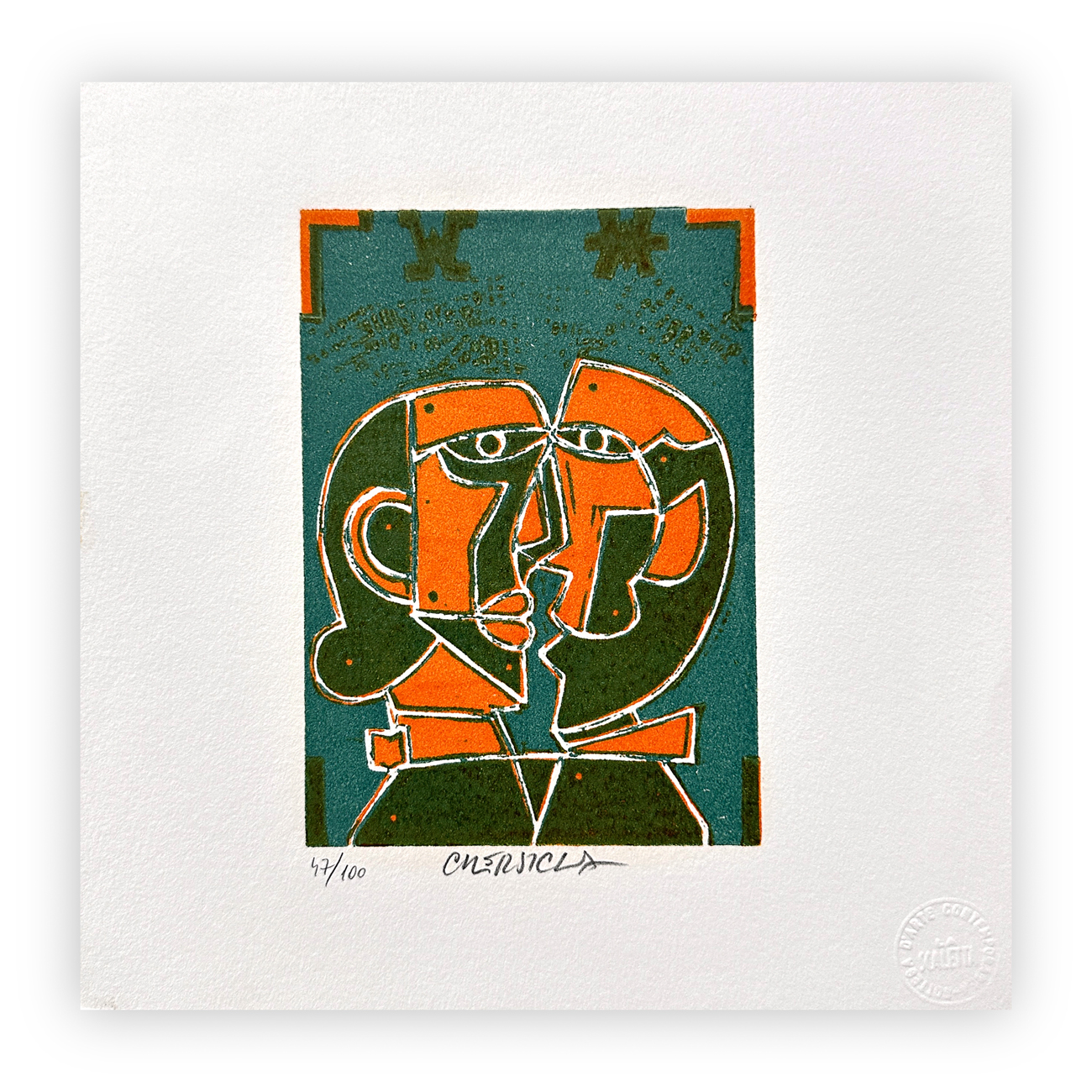 BRUNO CHERSICLA (1937-2013) - Senza Titolo, 1997