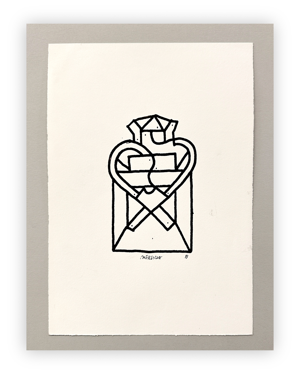 BRUNO CHERSICLA (1937-2013) - Senza Tiolo, 1993