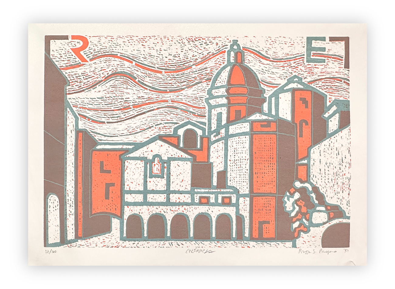 BRUNO CHERSICLA (1937-2013) - Piazza San Prospero, 1999