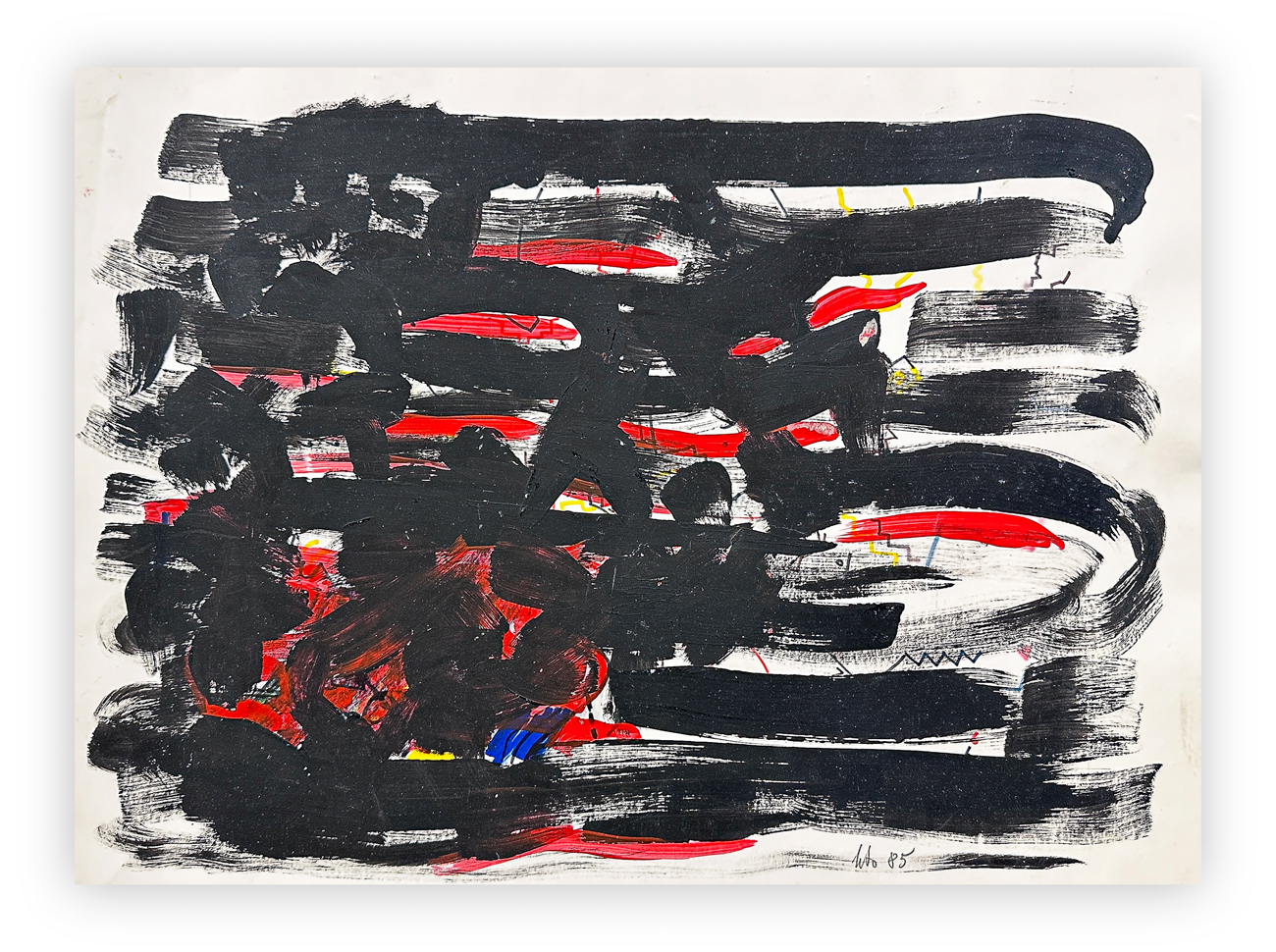 GIOVANNI LETO (1946) - Senza Titolo , 1985