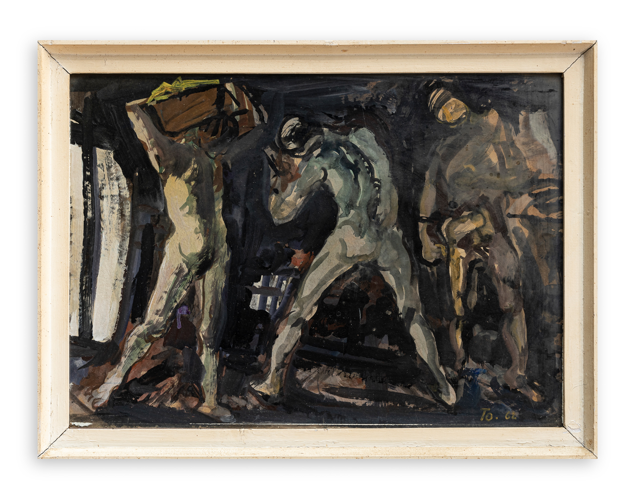 GIUSEPPE TORTORELLI (1898-1987) - Senza Titolo, 1962