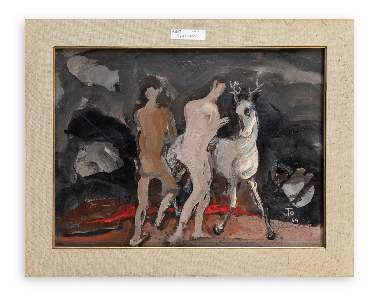 GIUSEPPE TORTORELLI (1898-1987) - Senza Titolo, 1964