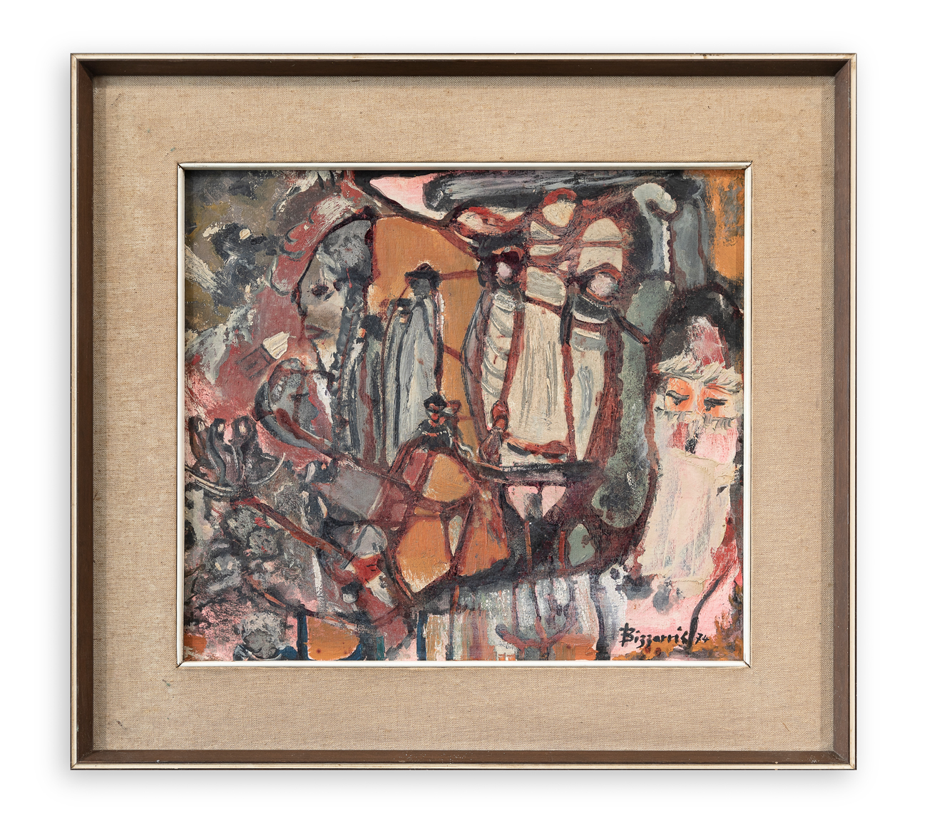 AUTORE INDECIFRATO - Senza Titolo, 1966