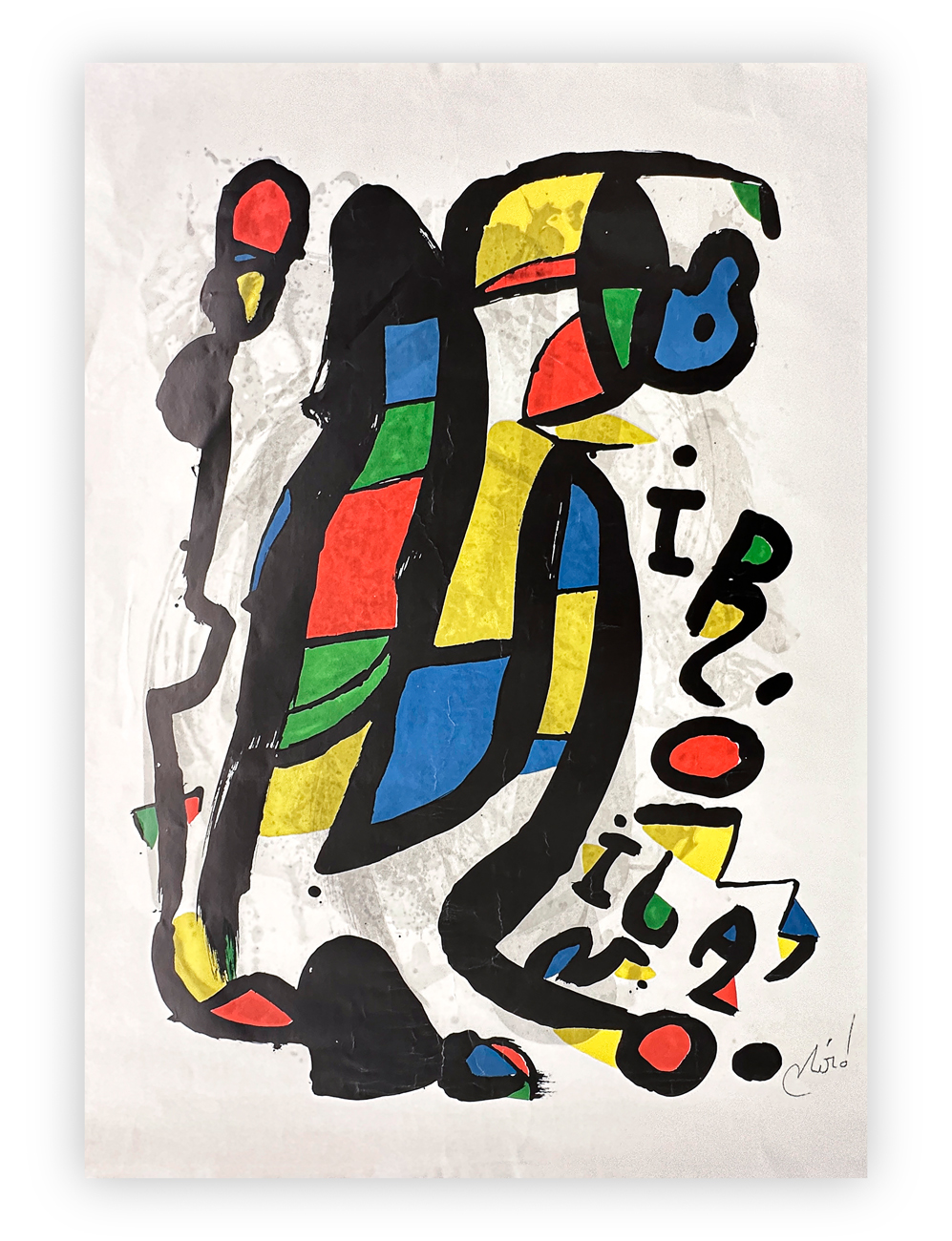 JOAN MIRO' - Senza Titolo