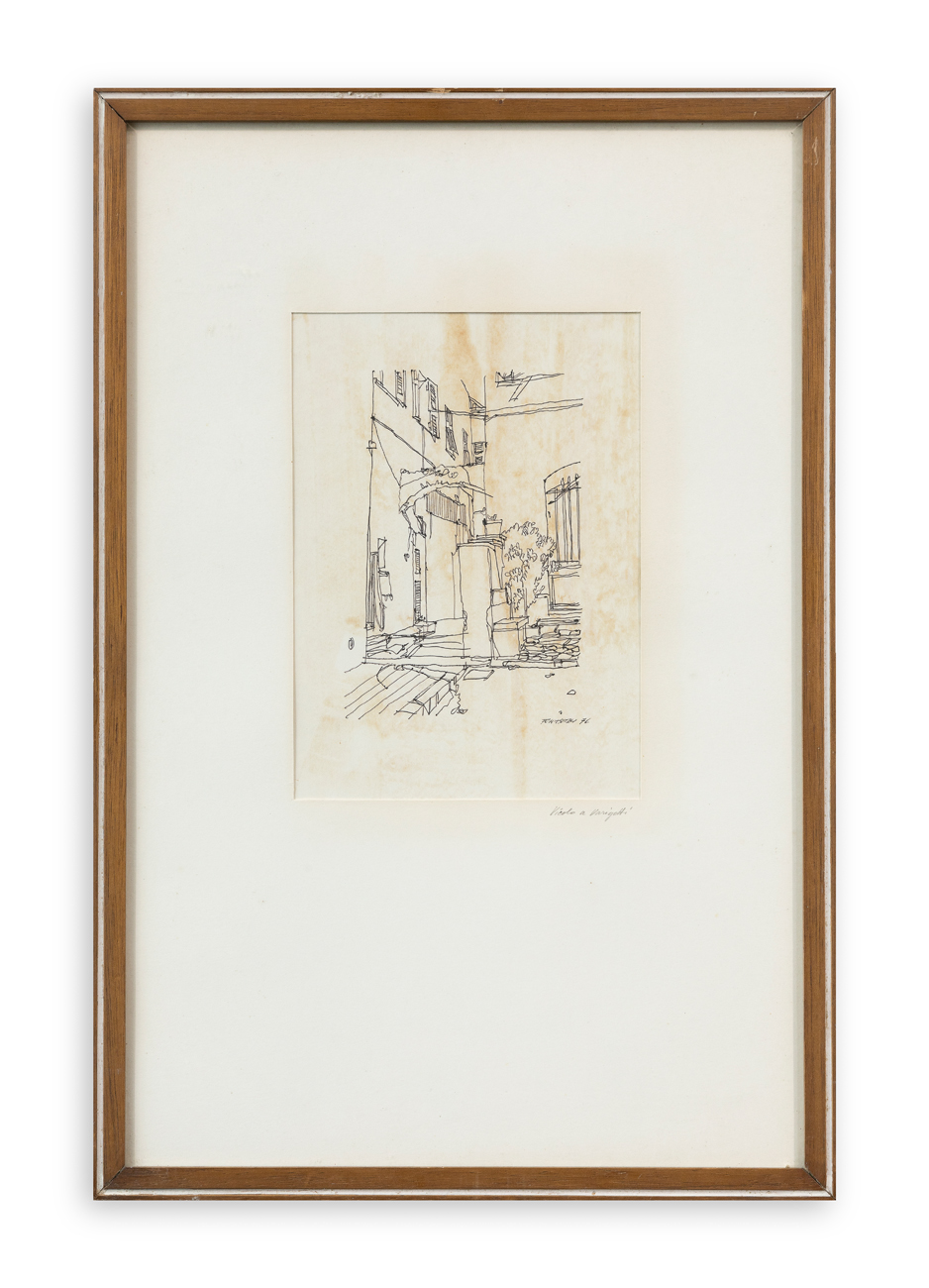 AUTORE INDECIFRATO - Vicolo a Varigotti, 1976