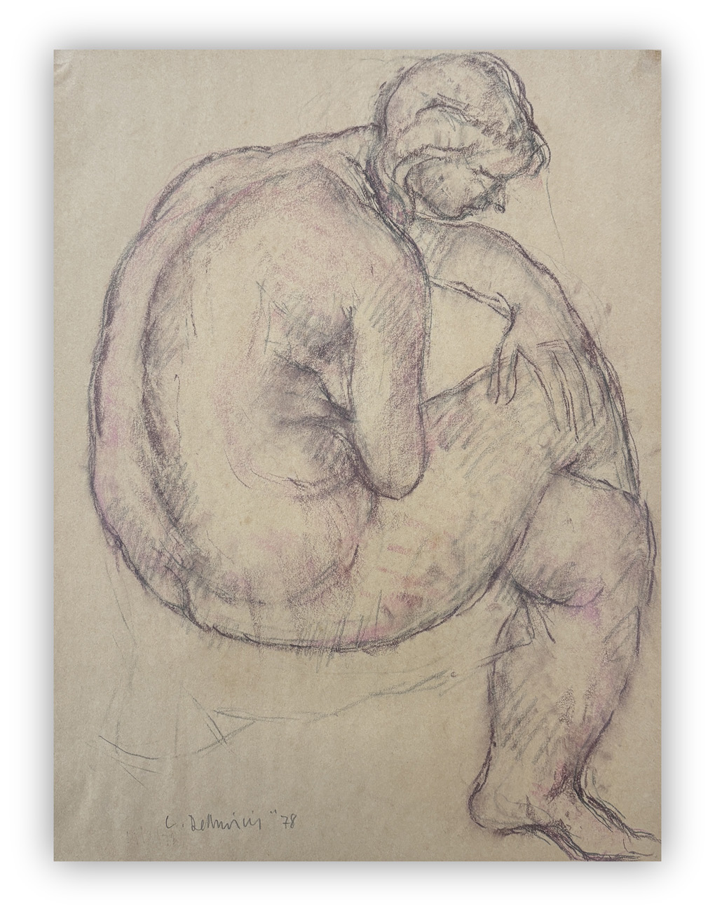 CRISTOFORO DE AMICIS (1902-1987) - Senza Titolo, 1978