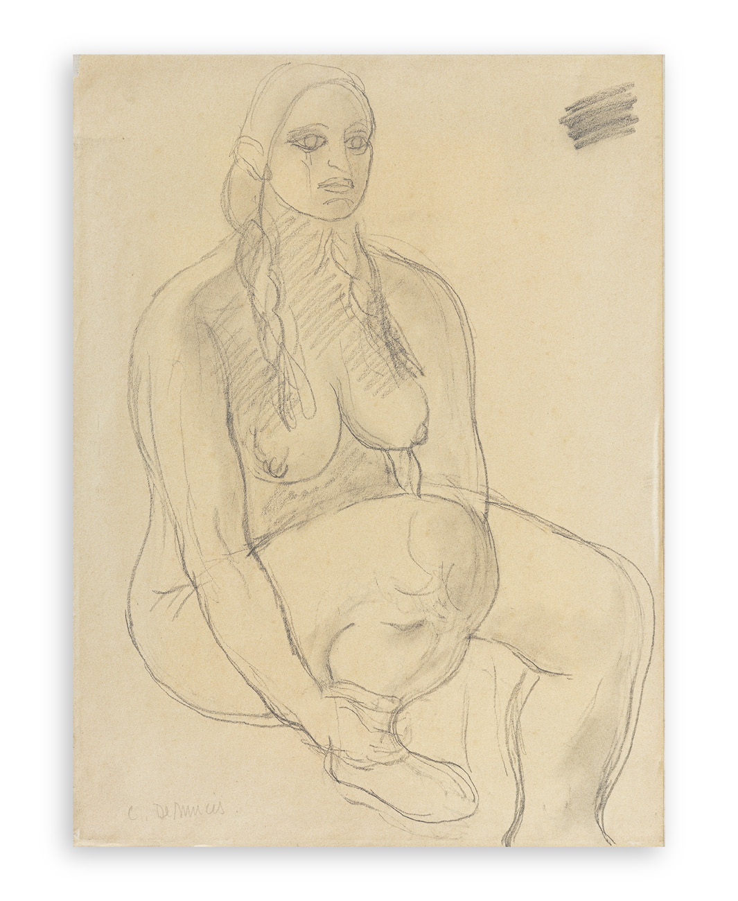 CRISTOFORO DE AMICIS (1902-1987) - Senza Titolo