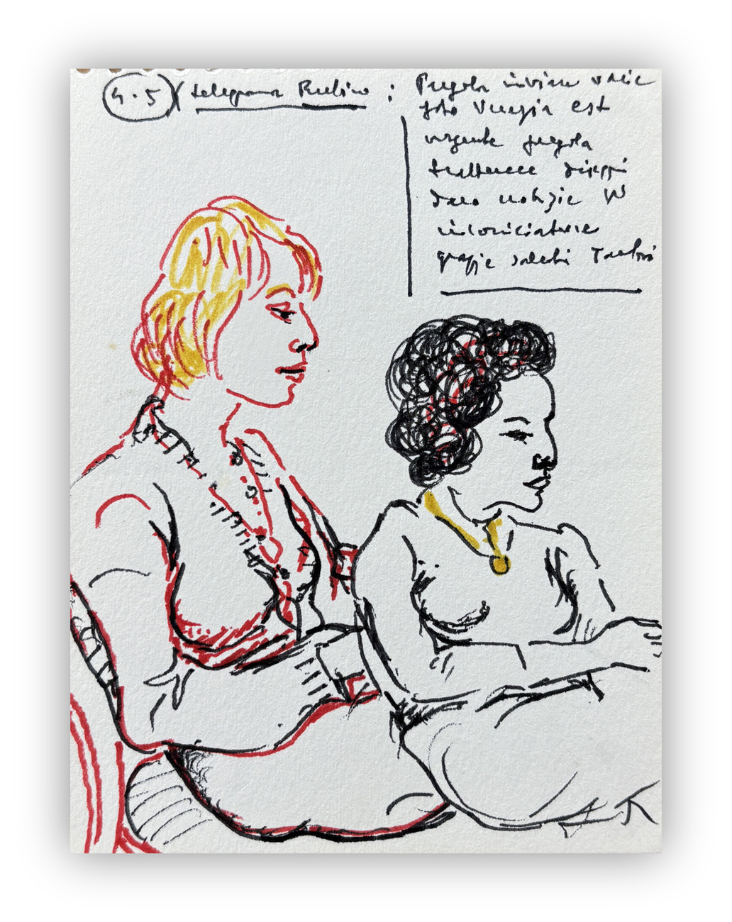 ORFEO TAMBURI (1910-1994) - Senza Titolo, 1967