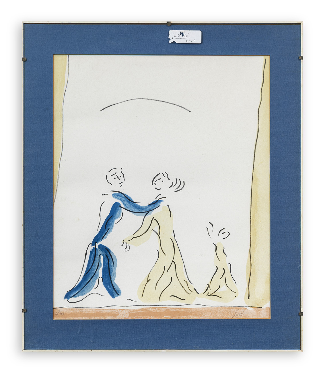 VIRGILIO GUIDI (1891-1984) - Senza Titolo