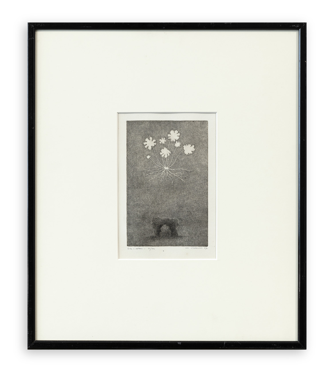 MARIO CHIANESE (1928-2020) - Erbe e alberi, 1967
