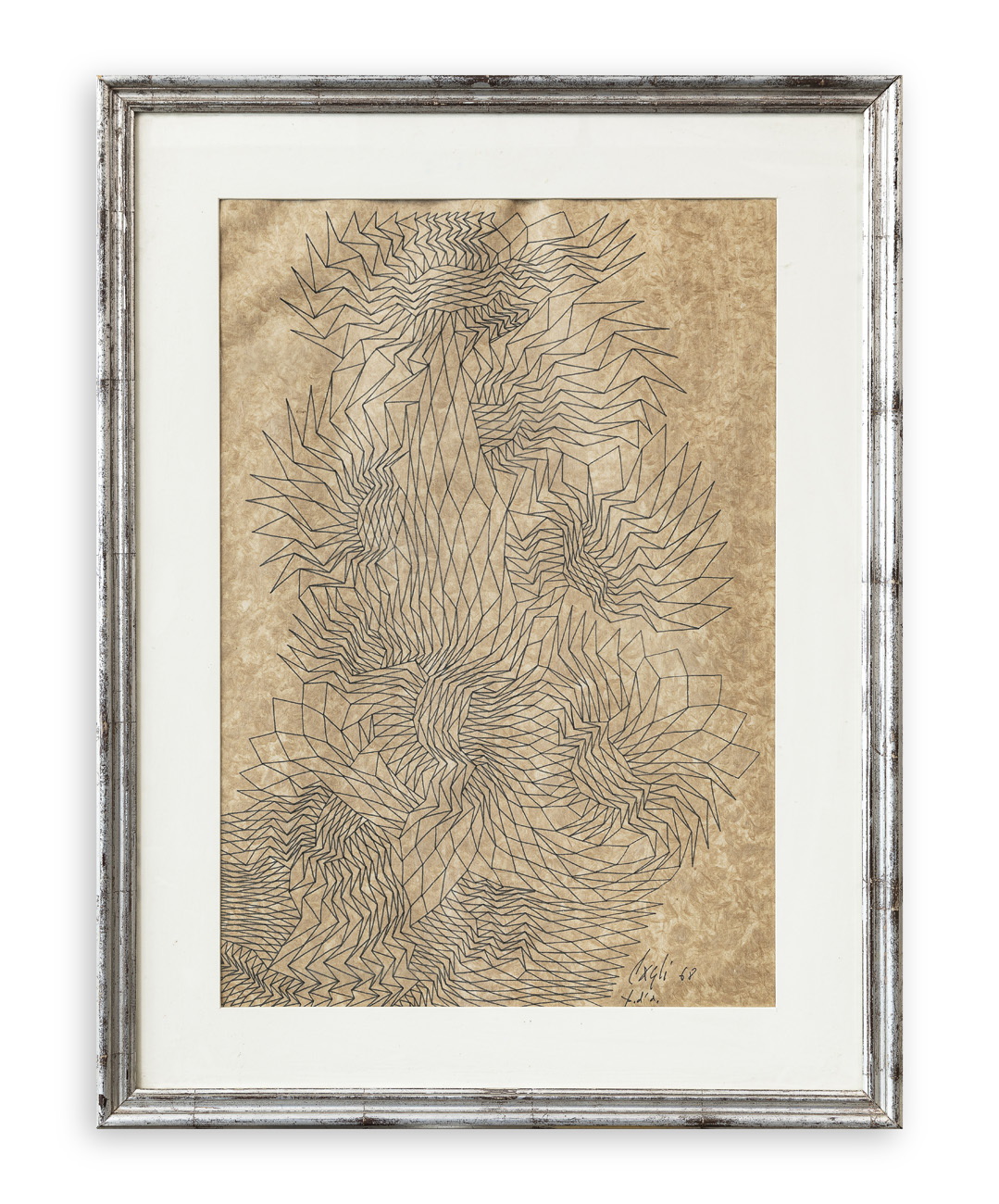 CORRADO CAGLI (1910-1976) - Senza Titolo, 1968