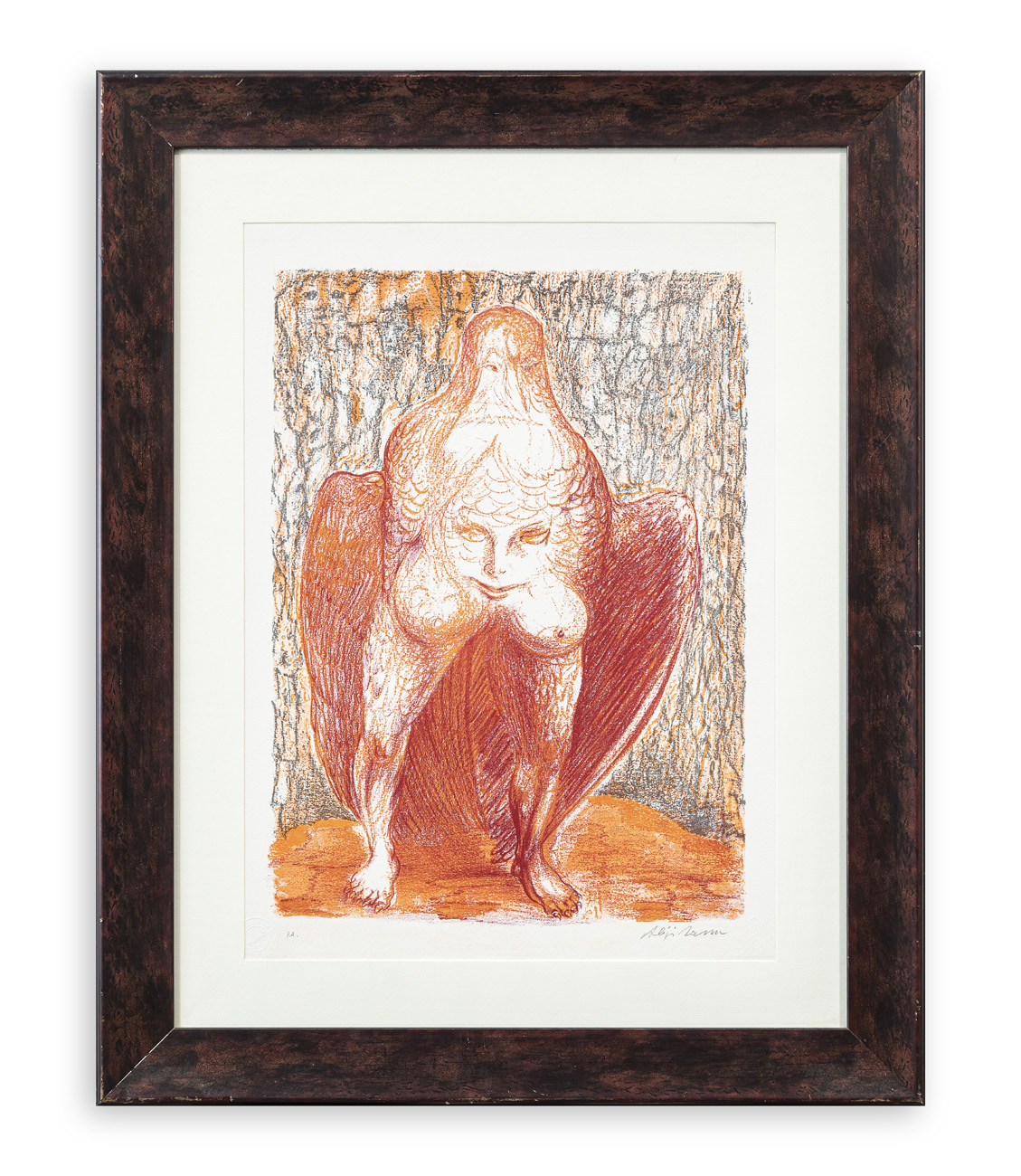 ALIGI SASSU (1912-2000) - La grande meretrice, 1982