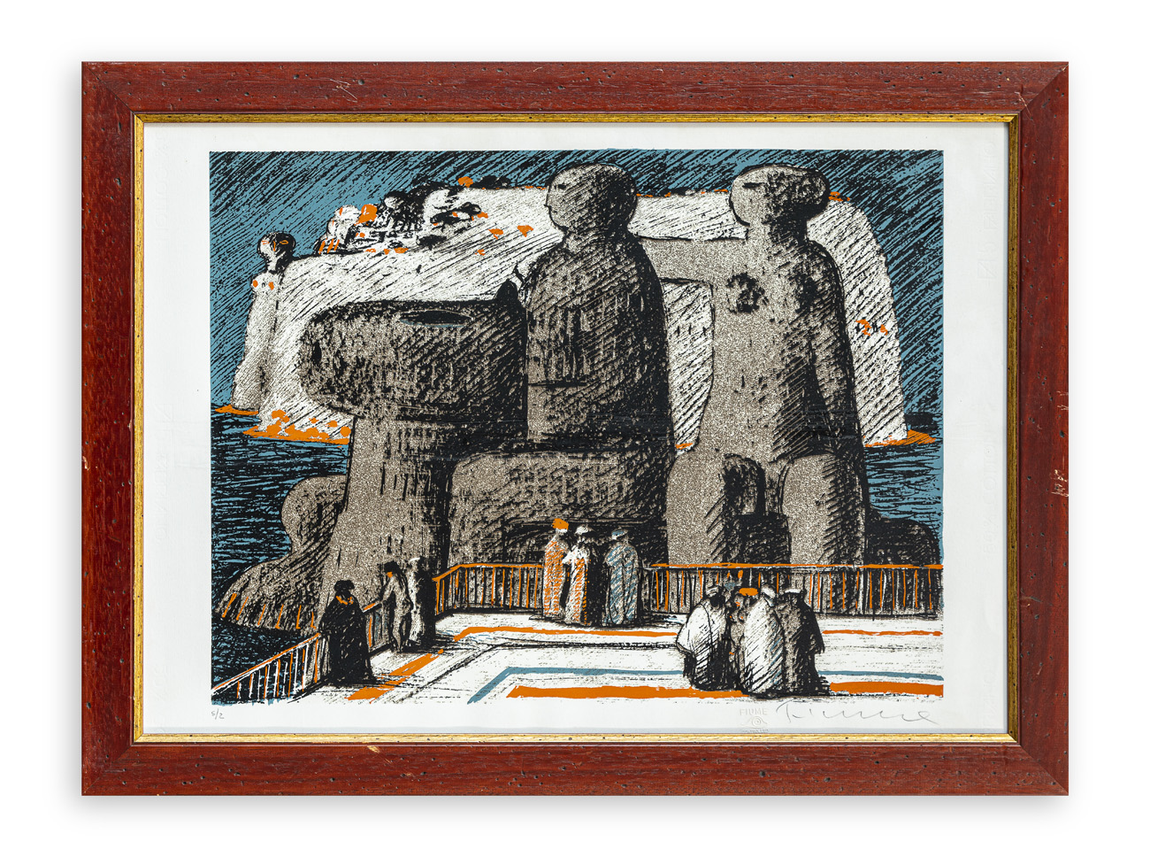 SALVATORE FIUME (1915-1997) - Senza Titolo