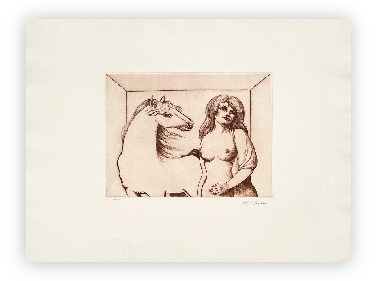 ALIGI SASSU (1912-2000) - L'amazzone bianca, 1975