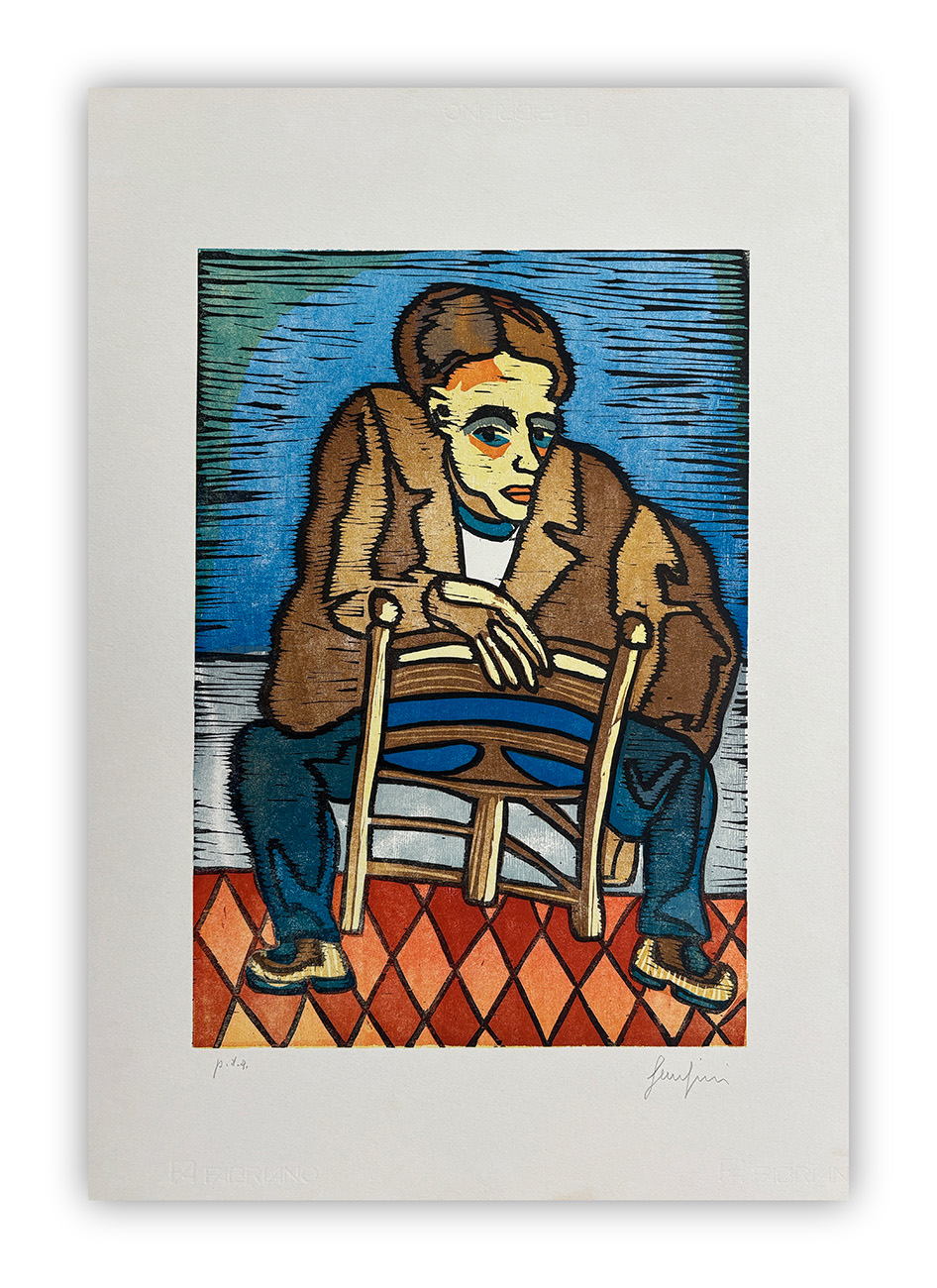 BEPPE SERAFINI (1915-1987) - Senza Titolo