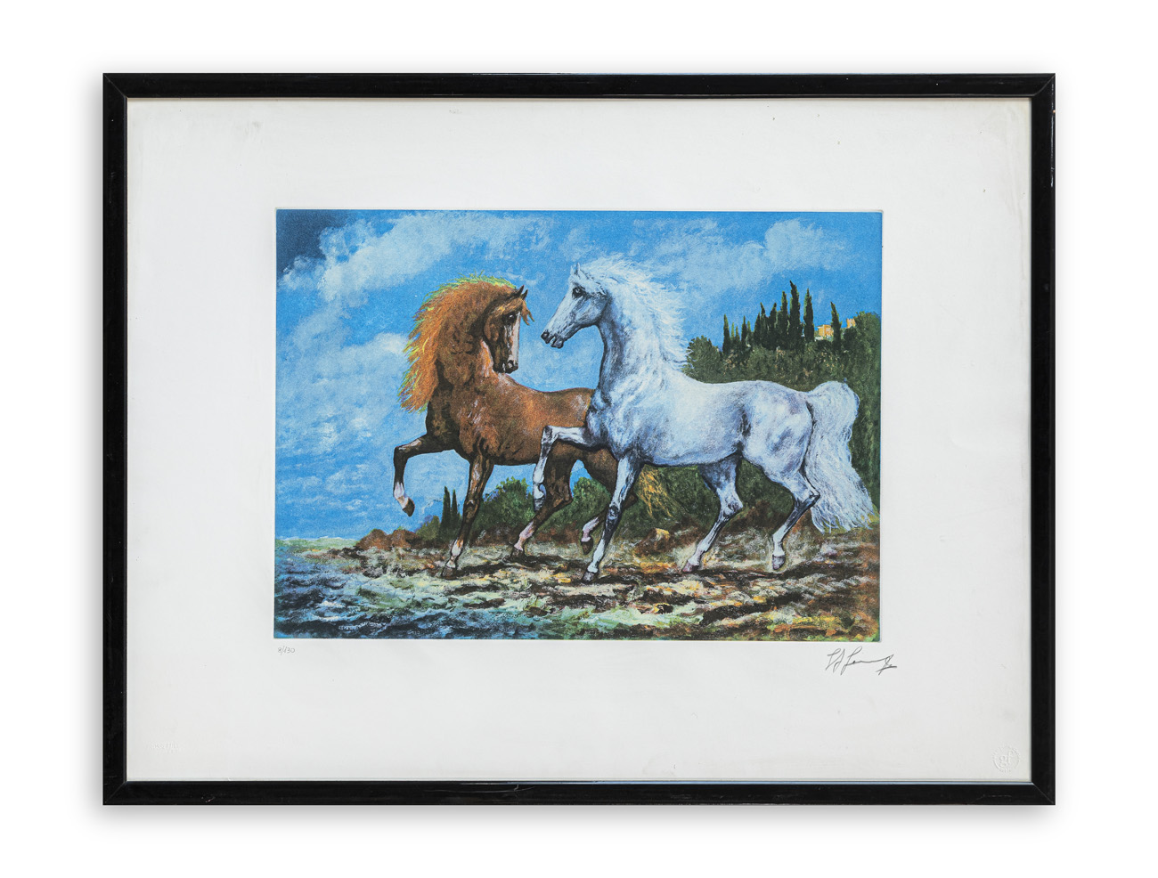 GIOVAN FRANCESCO GONZAGA (1921-2007) - Senza Titolo