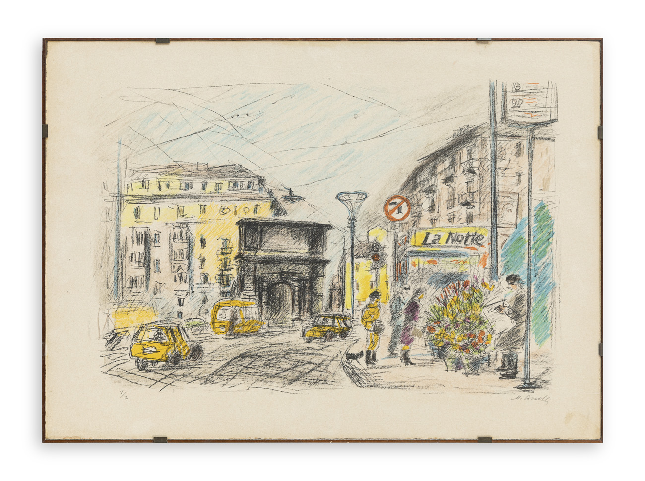 MICHELE CASCELLA (1892-1989) - Senza Titolo