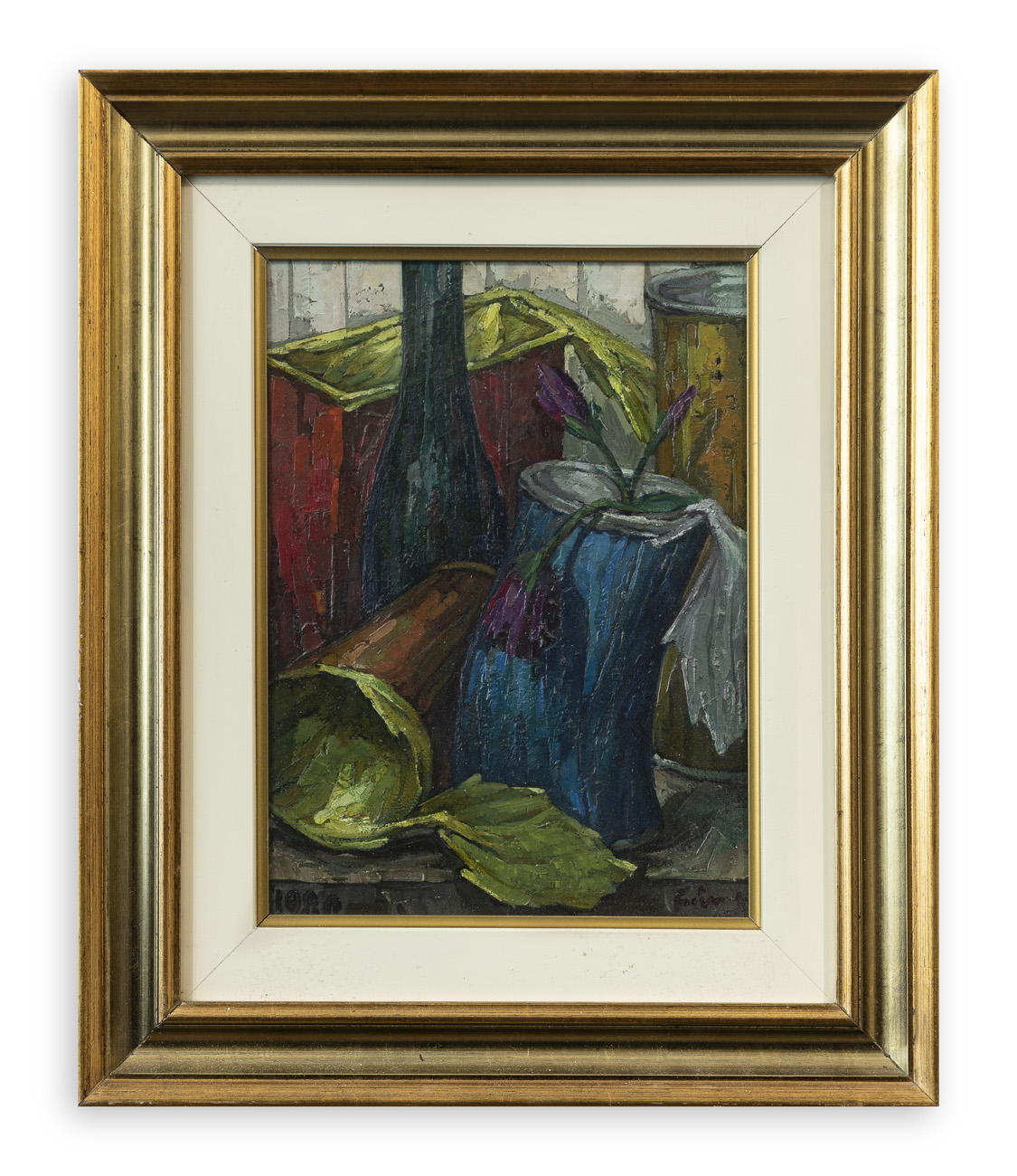 FRANCO FERLENGA (1916-2004) - Bottiglia, 1980
